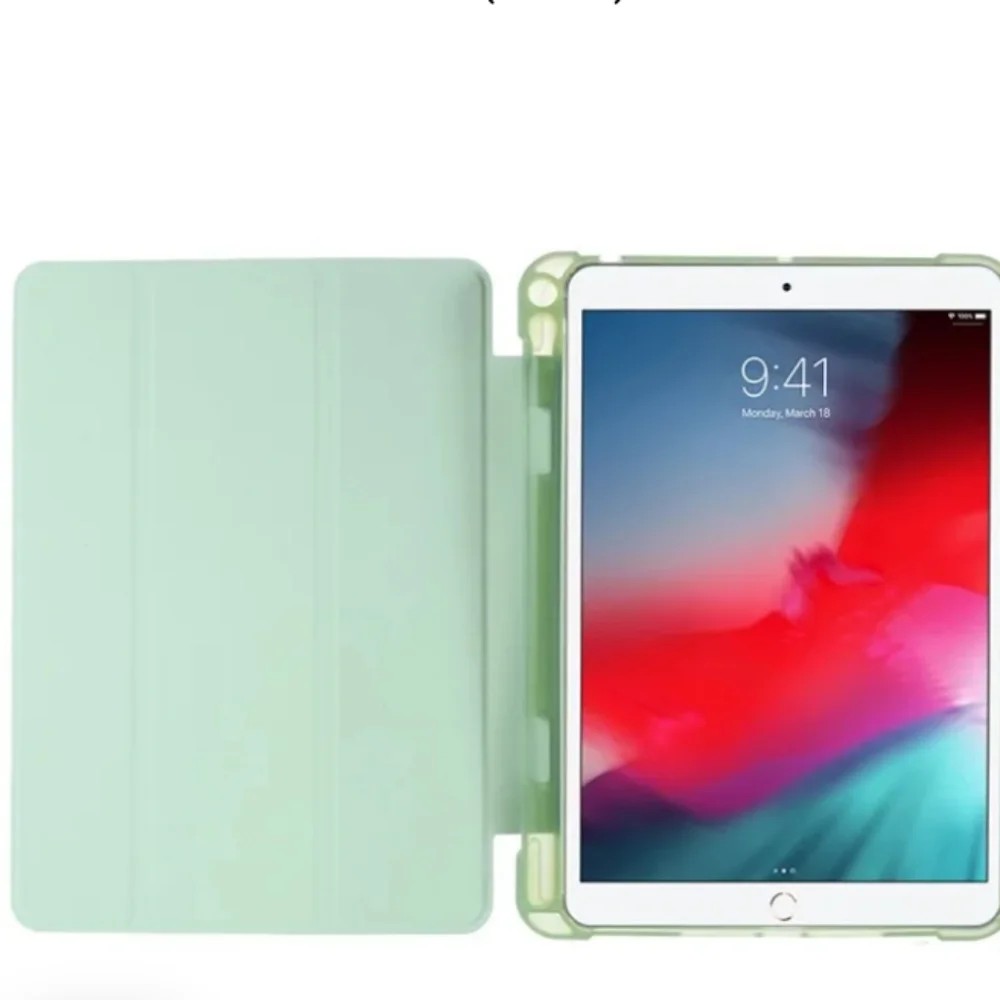 Green Tablet Case- Light Green